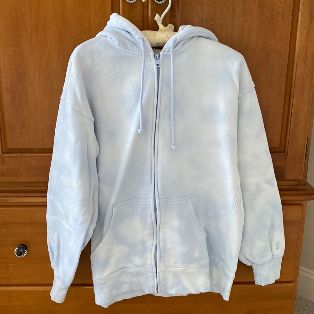 Aritzia TNA Cozy Fleece Zip Hoodie